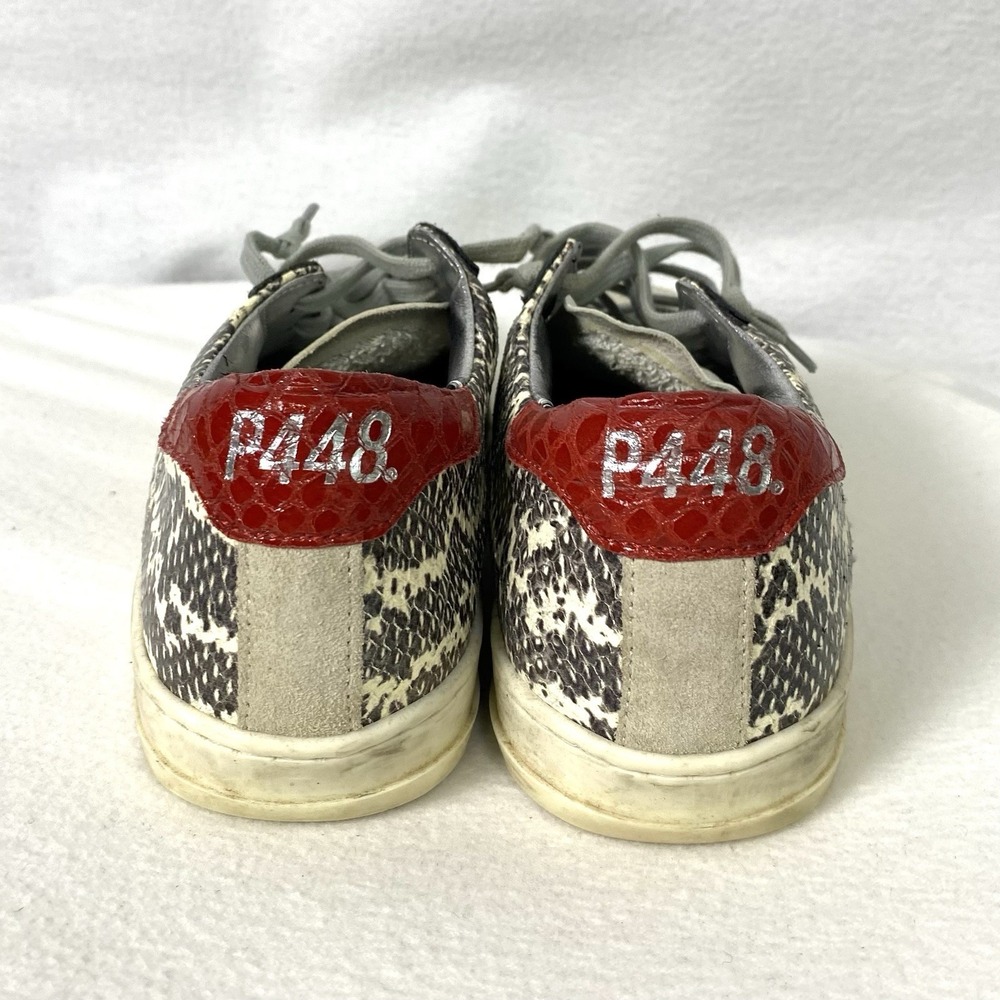P448 John Snake Womens EU 38 US 7.5 Surf Shoes Low Top Beach Skate Cali Sneakers - Picture 4 of 7